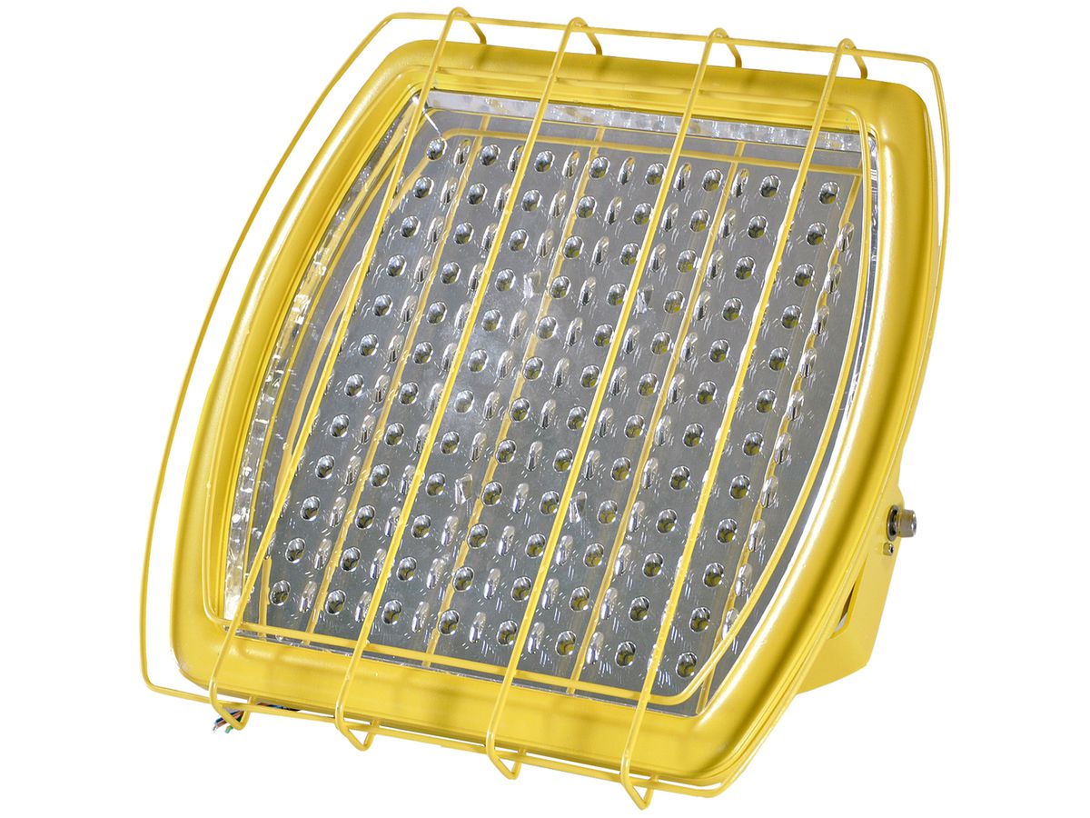 LED-Strahler ELBRO Ex 60W, 4000K, 6000lm, 120°, IP68, gelb