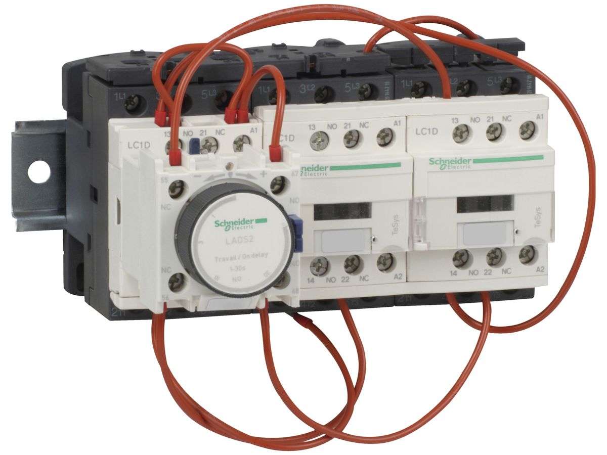 REG-Schütz Schneider Electric LC3D12AB7 24V 1S+1Cont.12A TeSys