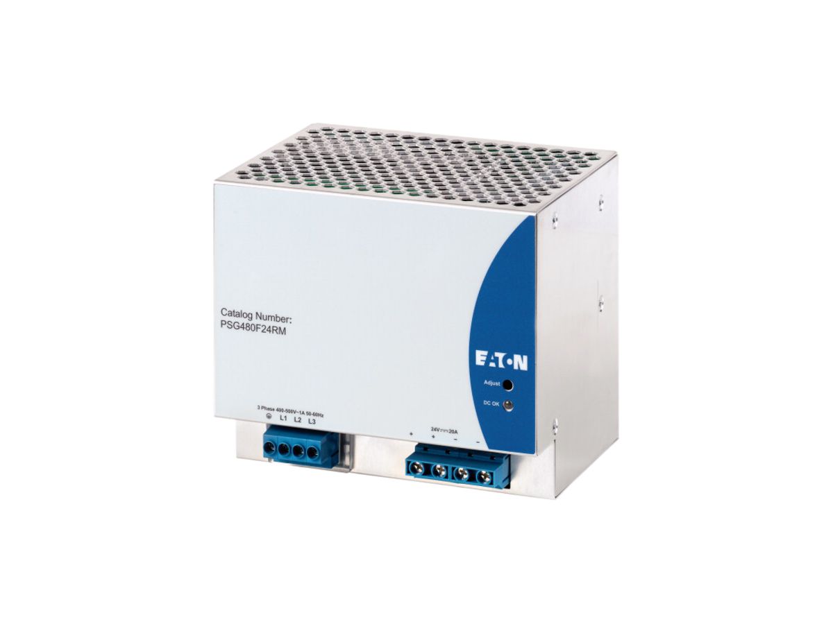 Stromversorgungsgerät ETN 400…500VAC 3L 24VDC 20A 480W IP20