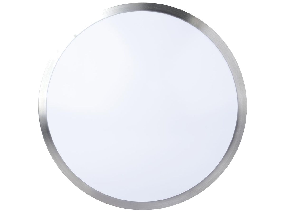 Diffusor DOTLUX LUNAsilver Kunststoff Ø330×80mm weiss/Silber