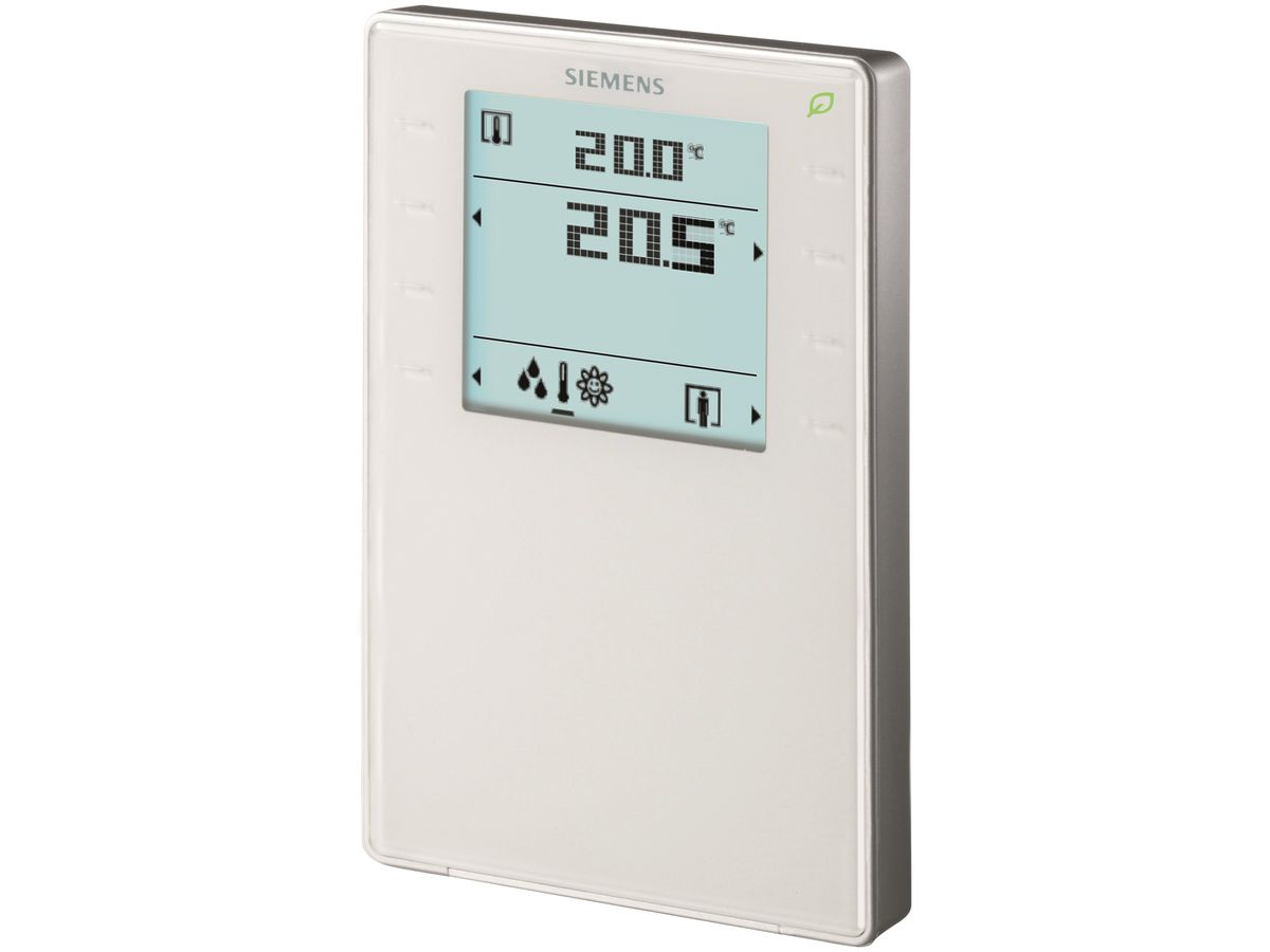 AP-KNX-Raumbediengerät Siemens QMX3.P74, weiss