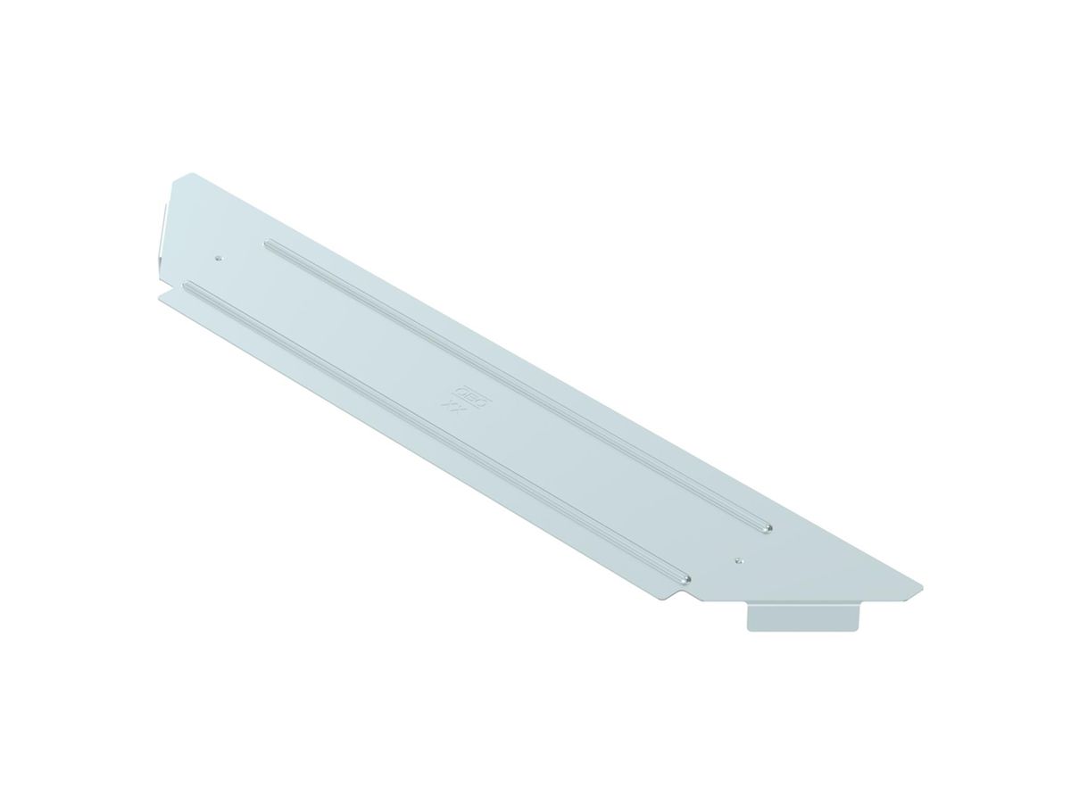 Deckel BET RAAD zu T-Abgang 300mm Stahl bandverzinkt Zink-Aluminium