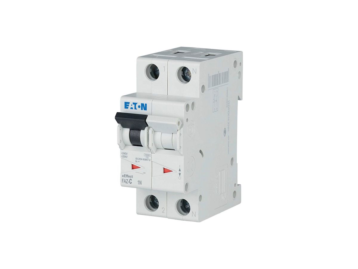 Leitungsschutzschalter Eaton FAZ-C13/1N 2P 230V C 13A 10kA 2TE