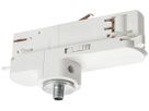 Leuchtenadapter SLV für AP-Stromschiene S-TRACK DALI 3-phasig weiss