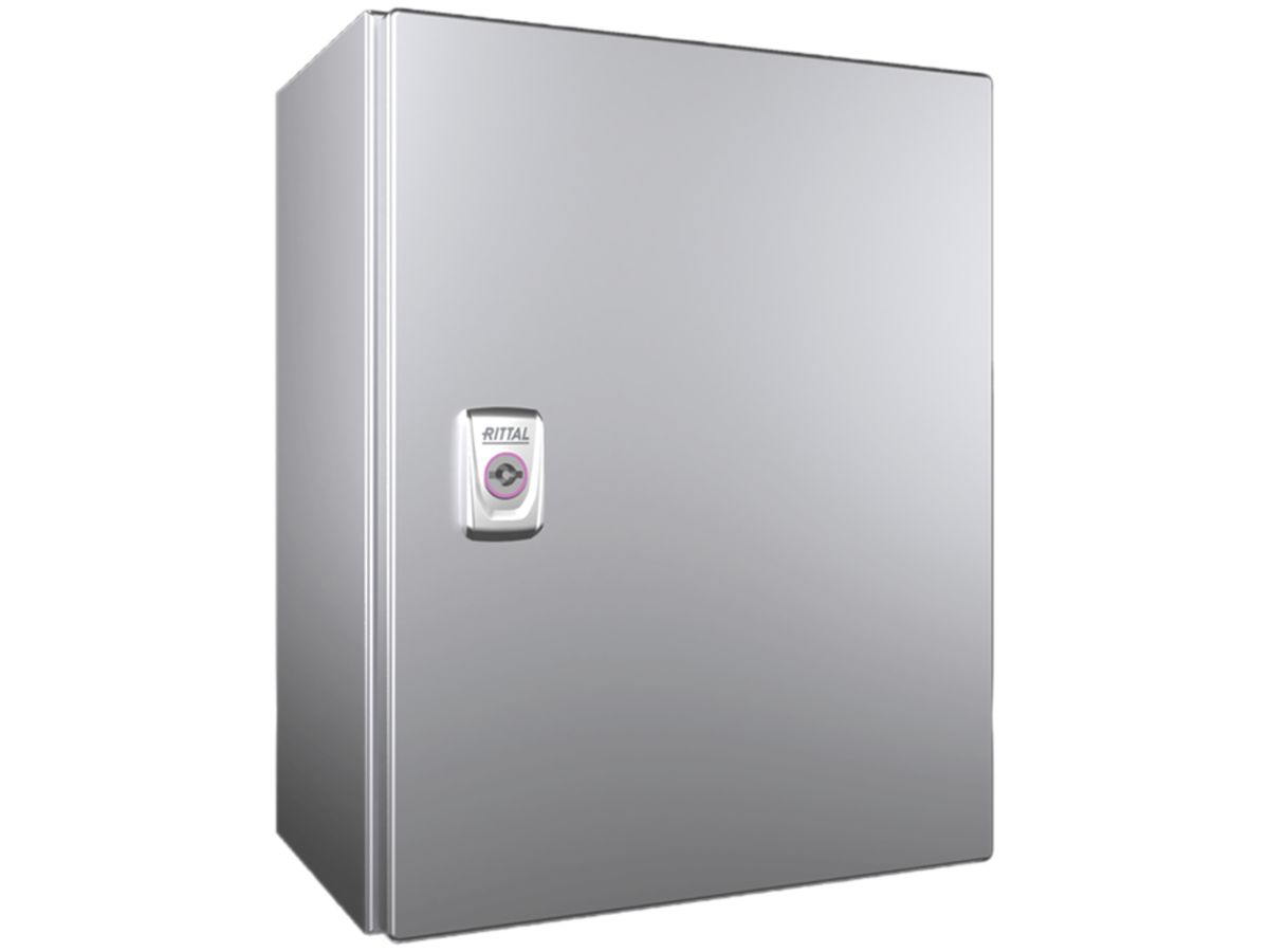 Kompakt-Schaltschrank Rittal AX, 1-türig, IP66, 300×380×210mm, Edelstahl V2A