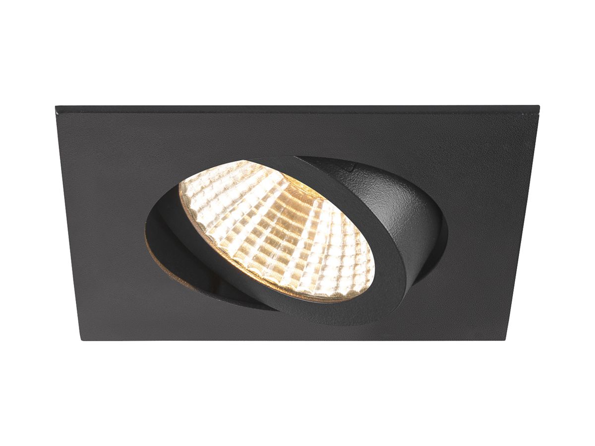 LED-Downlight SLV NEW TRIA UNIVERSAL 68 8.6W 540lm 925/Ø930/940 38° DIM 82×82 sz