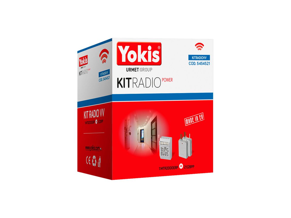 RF-Wechsel-Schaltaktor-Set Yokis 2×E2BPP 1×MTR2000ERP
