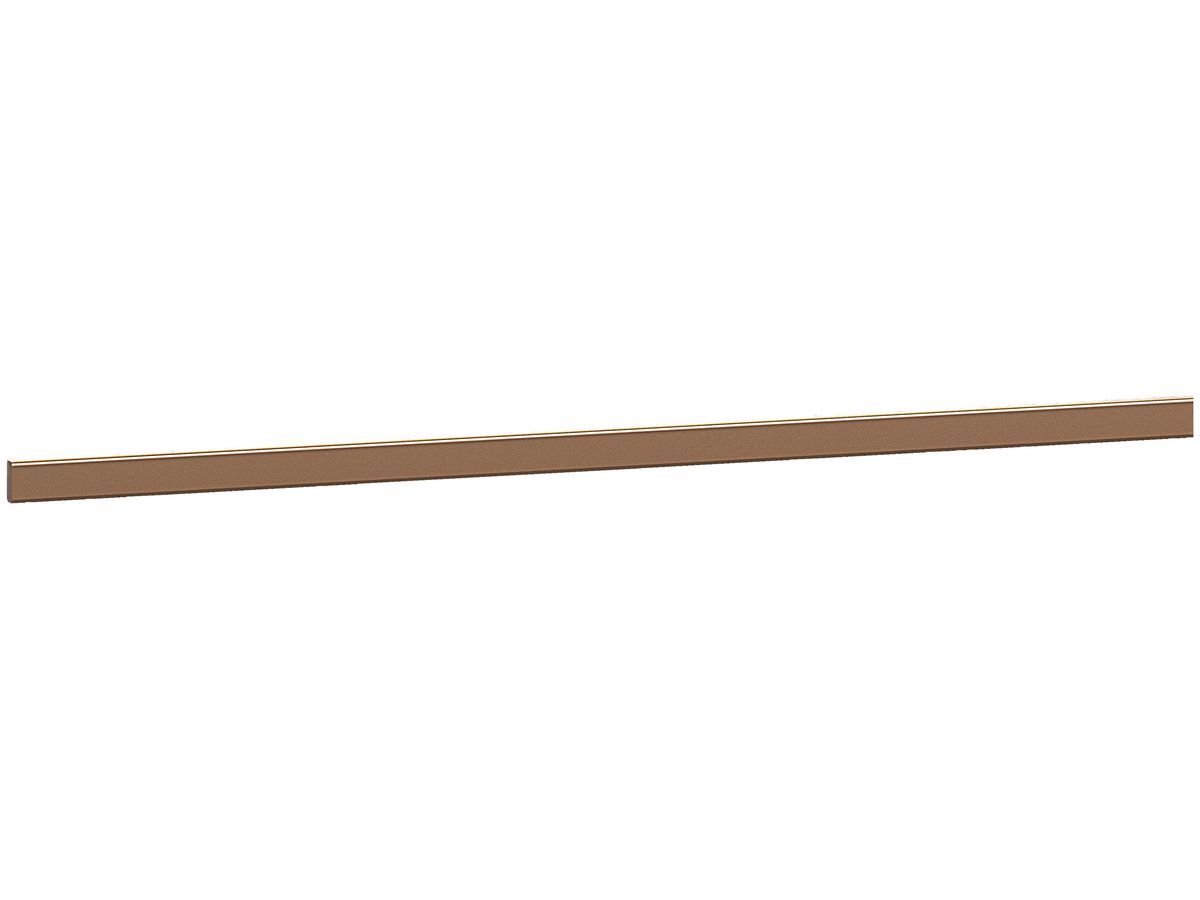 Sammelschiene Hager uniway, Kupfer blank, 5×2mm, Länge 2m