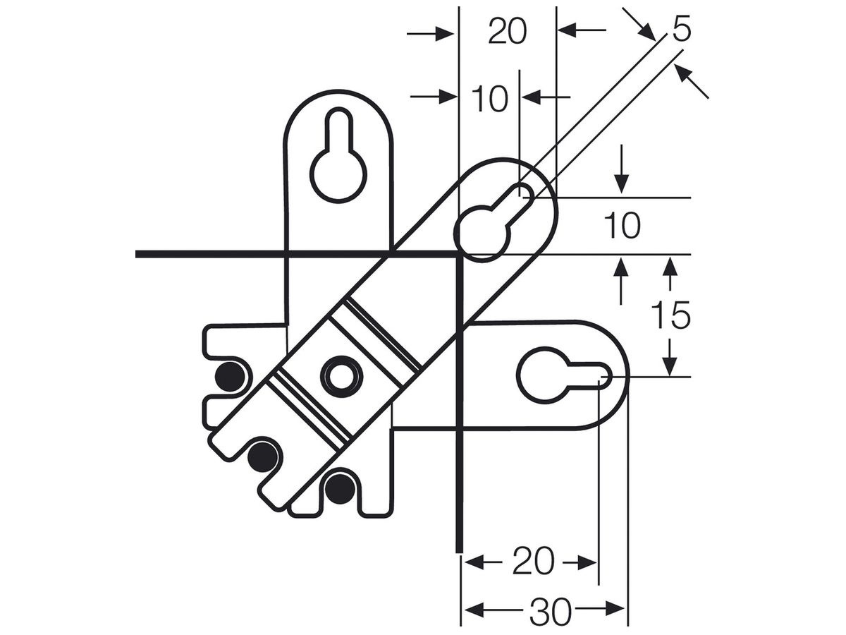 Laschen-Set Hensel
