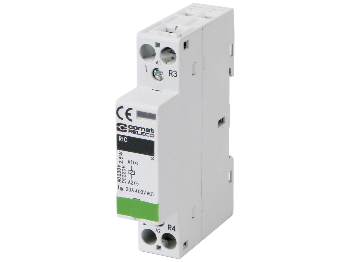 REG-Schütz ComatReleco RIC, 12VAC/DC 1S+1Ö 20A AC-1