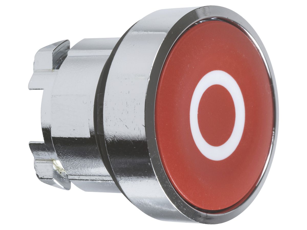Antriebskopf Schneider Electric Druckplatte O weiss/rot