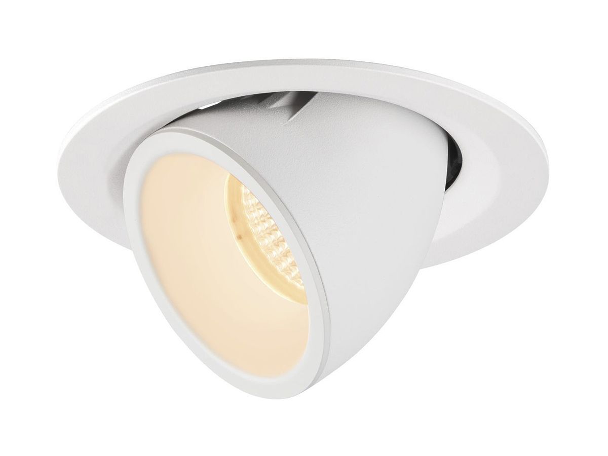 EB-LED-Downlight SLV NUMINOS GIMBLE M, 17.5W 500mA 1600lm 2700K 55° ws