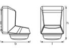 Bewegungs-/Lichtsensor LDV SENSOR WALL 360DEG, IP55 anthrazit