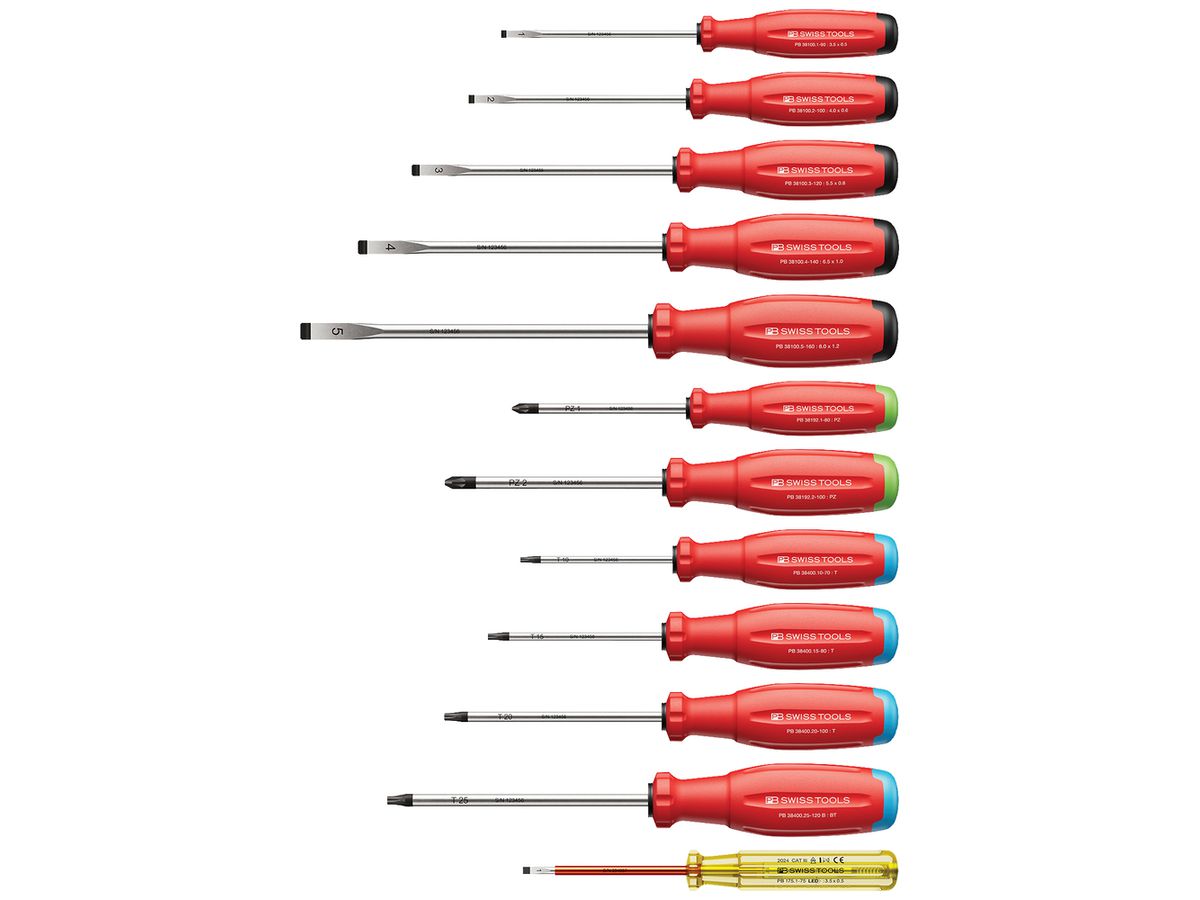Schraubenzieher-Set PB SwissGrip Evo 12-tlg
