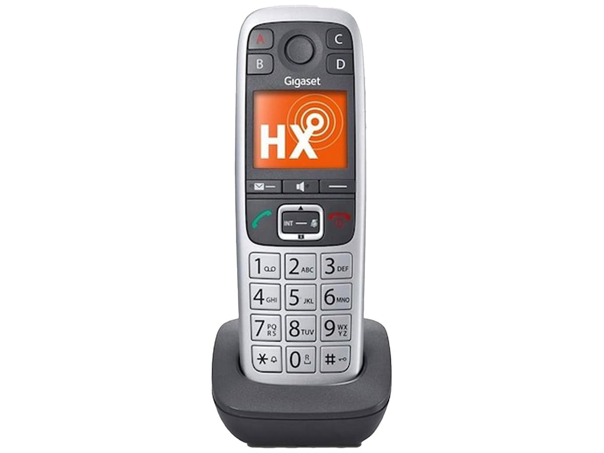 Telefon schnurlos Gigaset E560 HX 14h Freisprechen CLIP grau