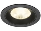 EB-LED-Deckenleuchte SLV NUMINOS L 17W 2700lm 4000K MB DALI DIM Ø130×85mm sz