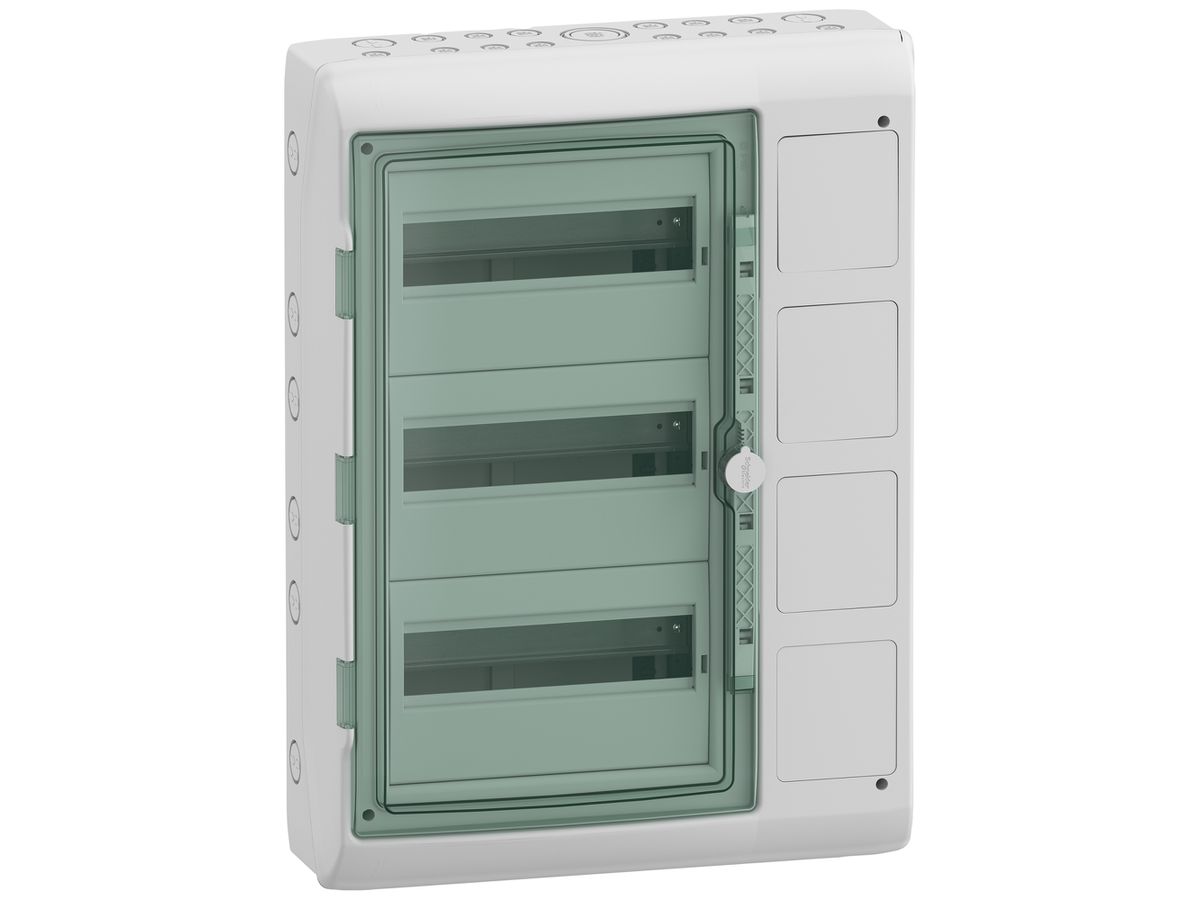 AP-Kleinverteiler SE Mureva 3×12TE mit Interface 448×610mm