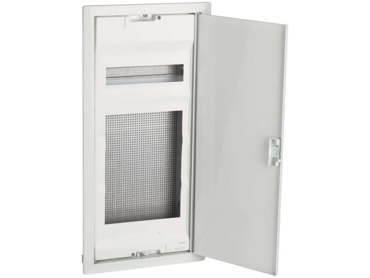 UP Multimedia Verteiler Legrand 2 reihig 26TE, mit Tür, weiss Elektrogrosshandel