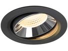 LED-Downlight SLV NUMINOS MOVE XL 24W 3600lm 3000K WB DALI Ø175 sz/cr