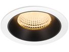 LED-Downlight SLV NUMINOS XL 24W 3600lm 3000K WB DALI Ø145 ws/sz