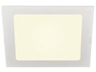EB-LED-Deckenleuchte SLV SENSER18 SQUARE 350mA 9.7W 820lm 3000K EB 155×155mm ws