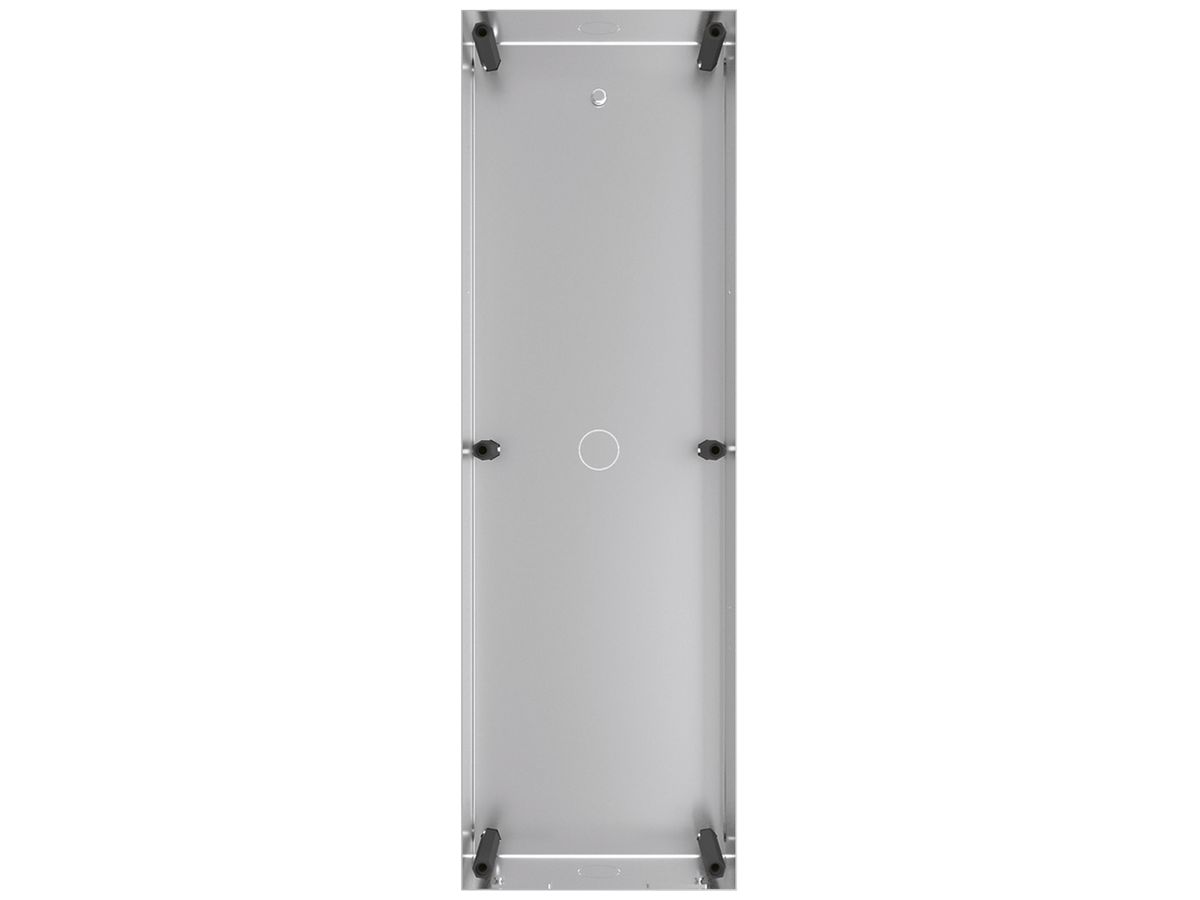 UP-Gehäuse Hager intercom mono 8× 130×415×55mm grau