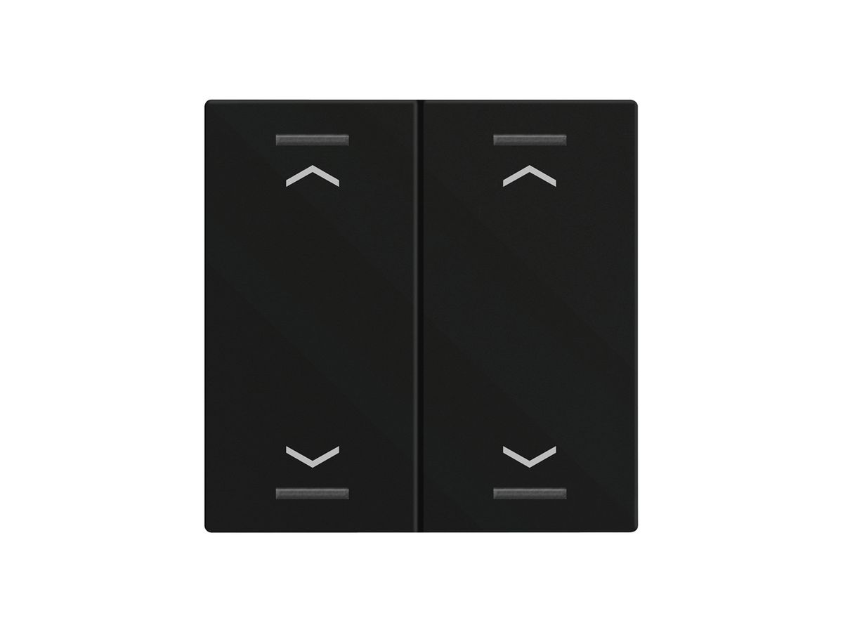 Wippe MDT BE-TAL60W216.A1 1T/4B f.Sensortasten schwarz matt "Jalousie"