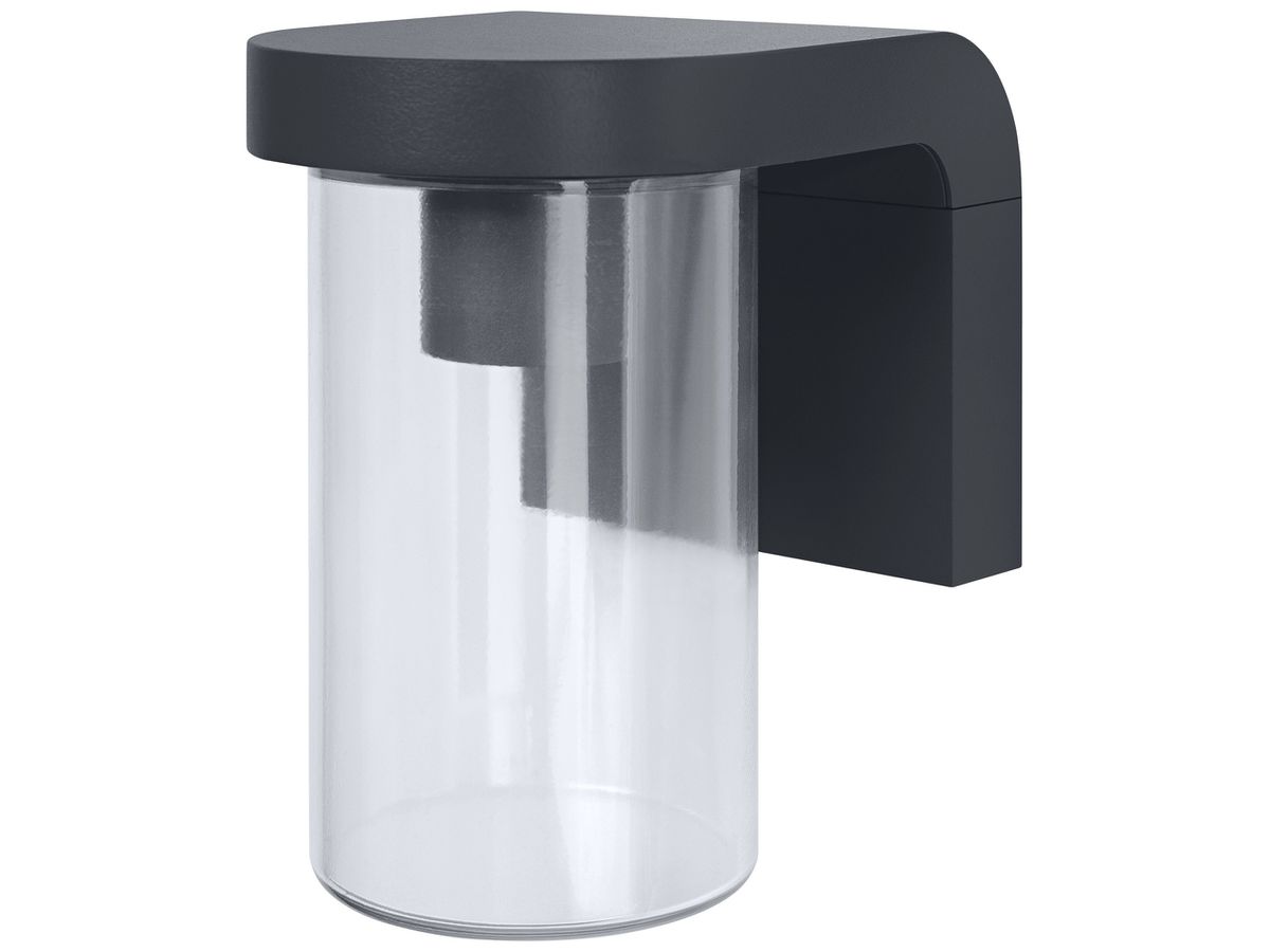 Wandleuchte LDV ENDURA CLASSIC CASCADE WALL E27 klar Aluminium anthrazit