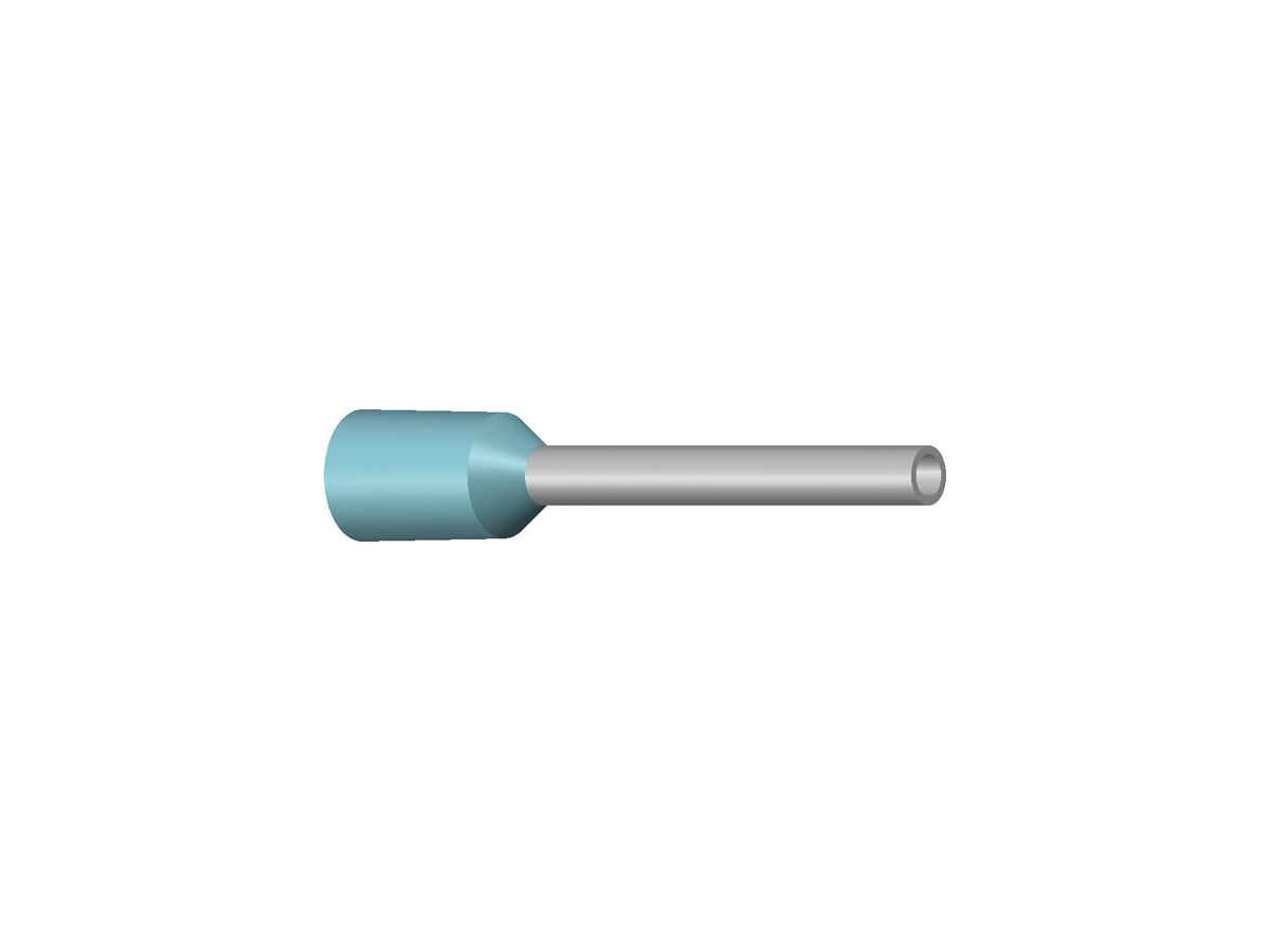 Aderendhülse Typ A isoliert 0.18mm²/8mm blau