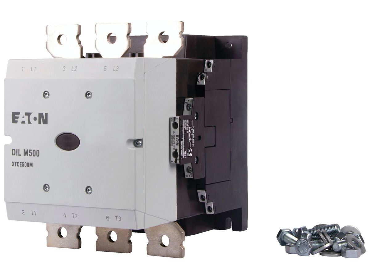 Leistungsschütz Eaton DILM500/22 AC/DC 3NO 800A 500A 110…250V 2NO 2NC