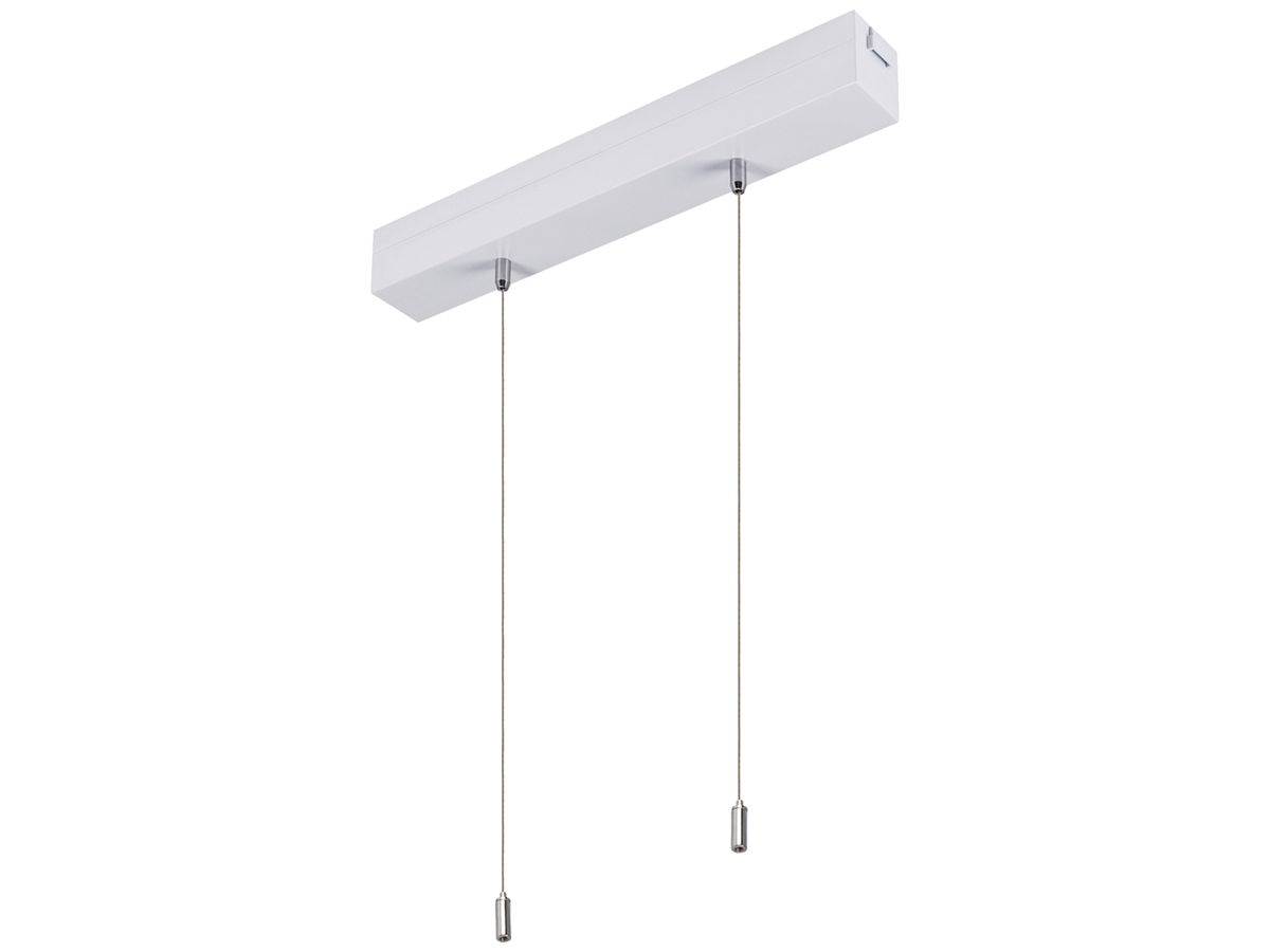 Seilabhängung-Set SLV P-LIGHT 800mm Stahl weiss