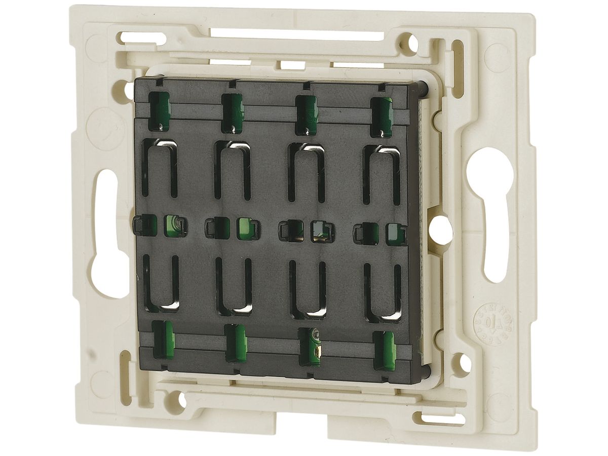 UP-Taster ETN 4-fach ohne LED für Elektroniktaster