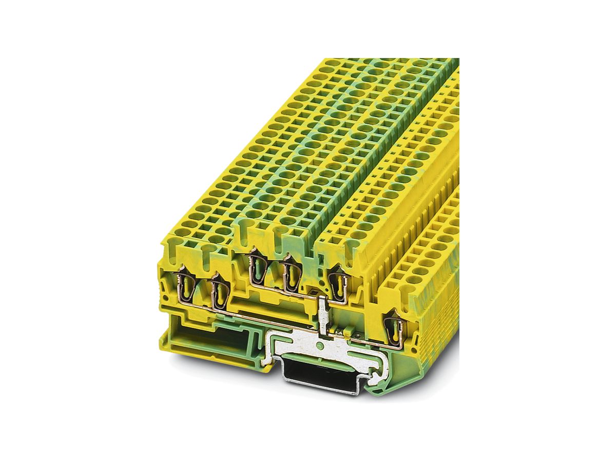 Durchgangsreihenklemme 0.08…4mm² grün/gelb STTB 2.5-TWIN-PE