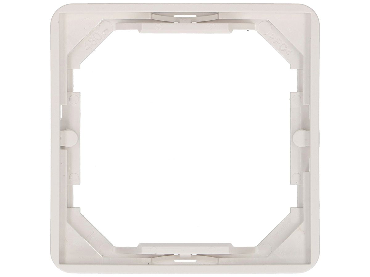 Adapter MAX HAURI priamos 59×59mm weiss