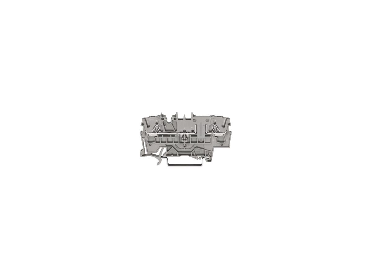 Trennmessklemme WAGO TOPJOB-S 2L 2.5mm² grau, konturengleich