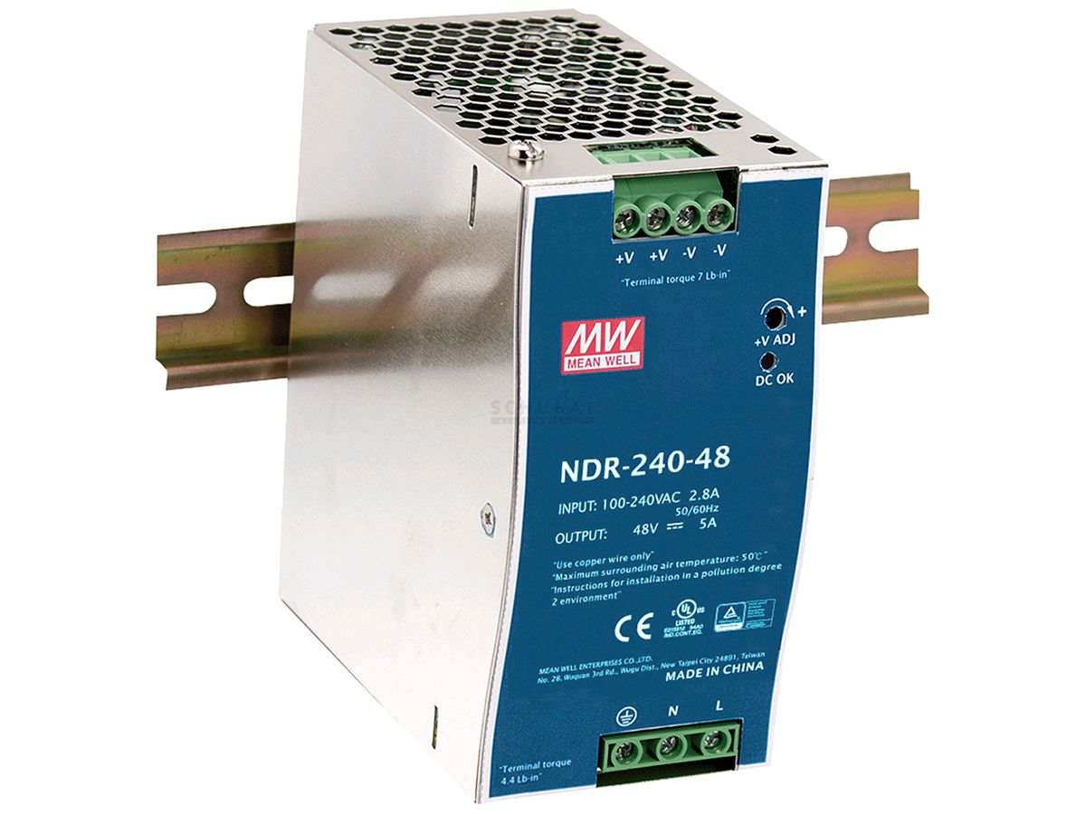 REG-LED-Konverter DOTLUX, 240W, 10A, 24VDC, IP20