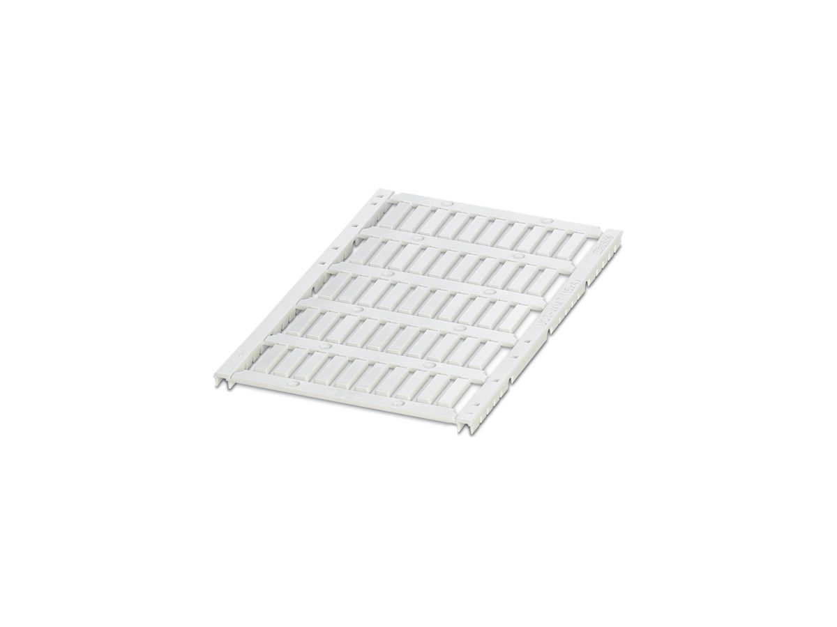Bezeichnungskarte UCT-WMT weiss für Kabelmarkierung 15×4mm