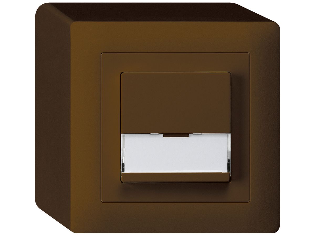 AP-Sonnerietaster kallysto br A/1L mit Namensschild 37×15mm