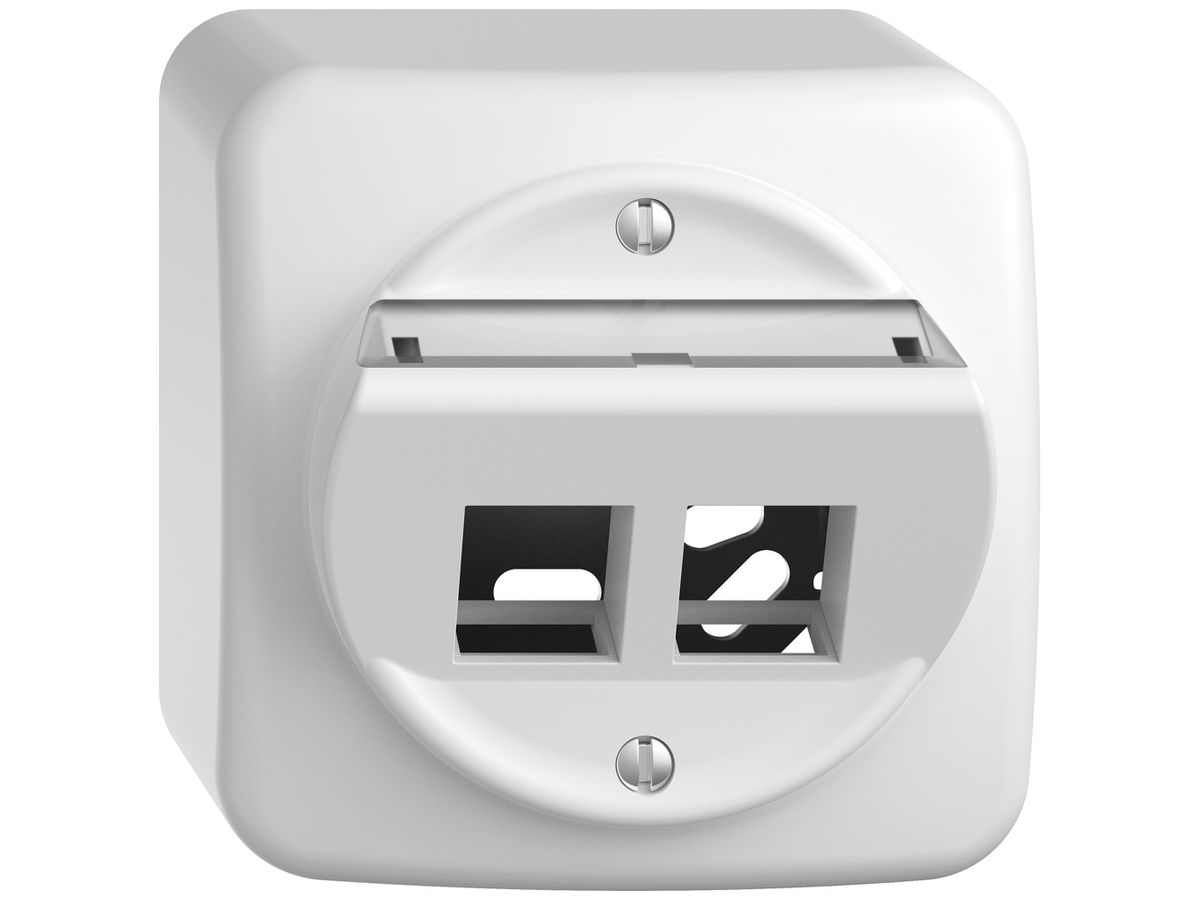 AP-Montageset STANDARDdue Keystone SNAPFIX® schräg 2× ws