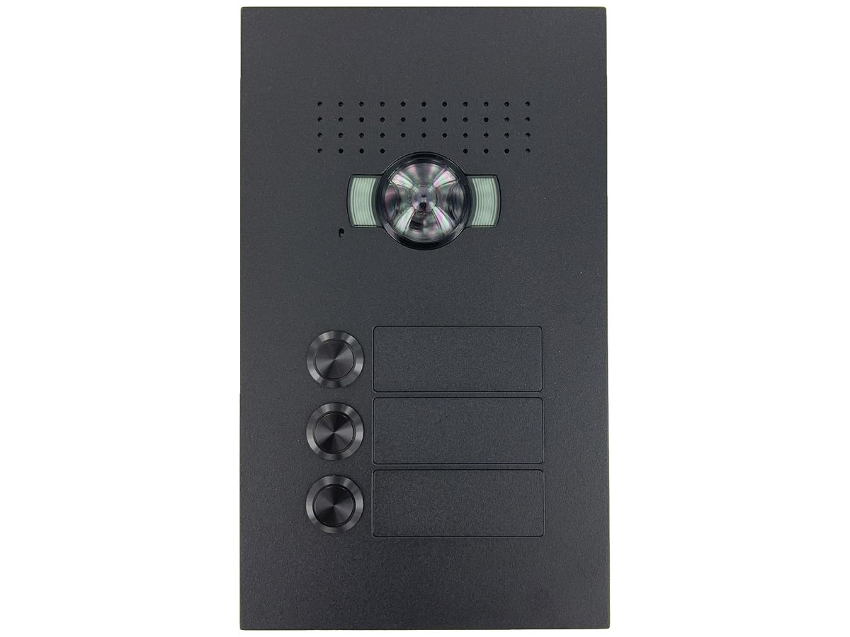 UP-Aussenstation Video Legrand SFERA LUNA 3 Tasten 240×142mm 2-Draht sz