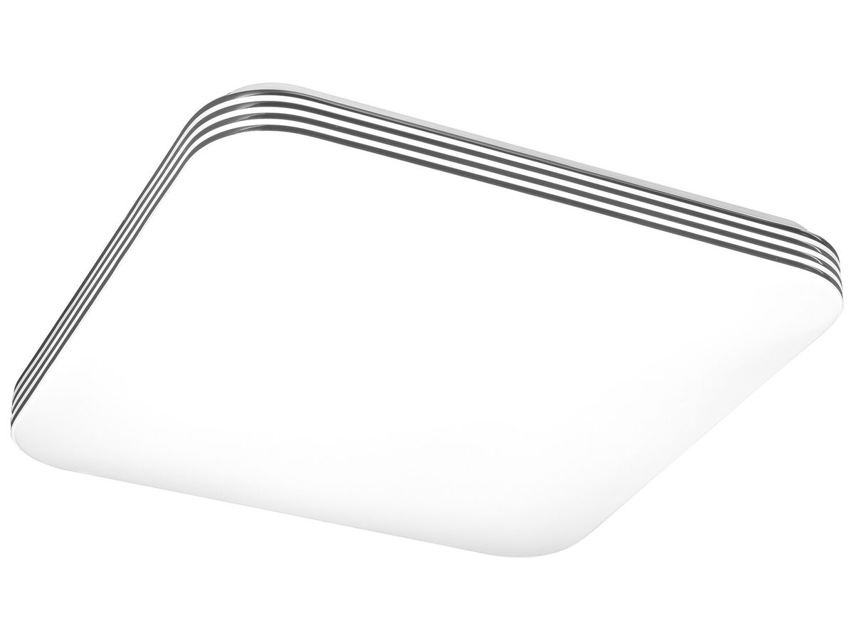 LED-Deckenleuchte LDV ORBIS SQUARE CLICK HF 50W 3700lm 3000K 430×430mm weiss