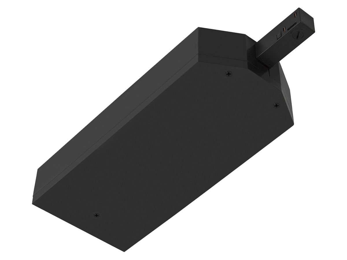 Trafo-Gehäuse SLV 48V TRACK DALI links schwarz