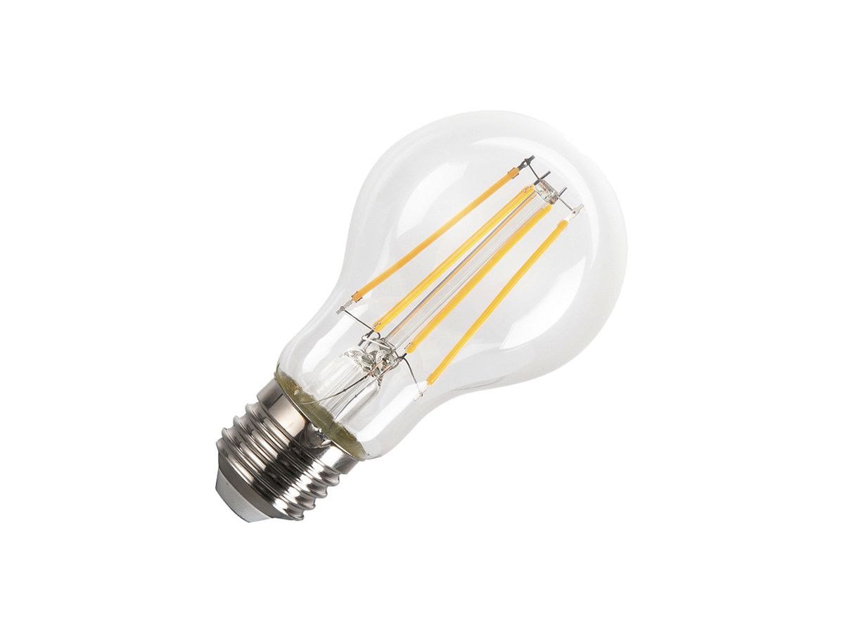 LED-Lampe SLV E27 4W 830lm 2700K klar Ø60×108mm