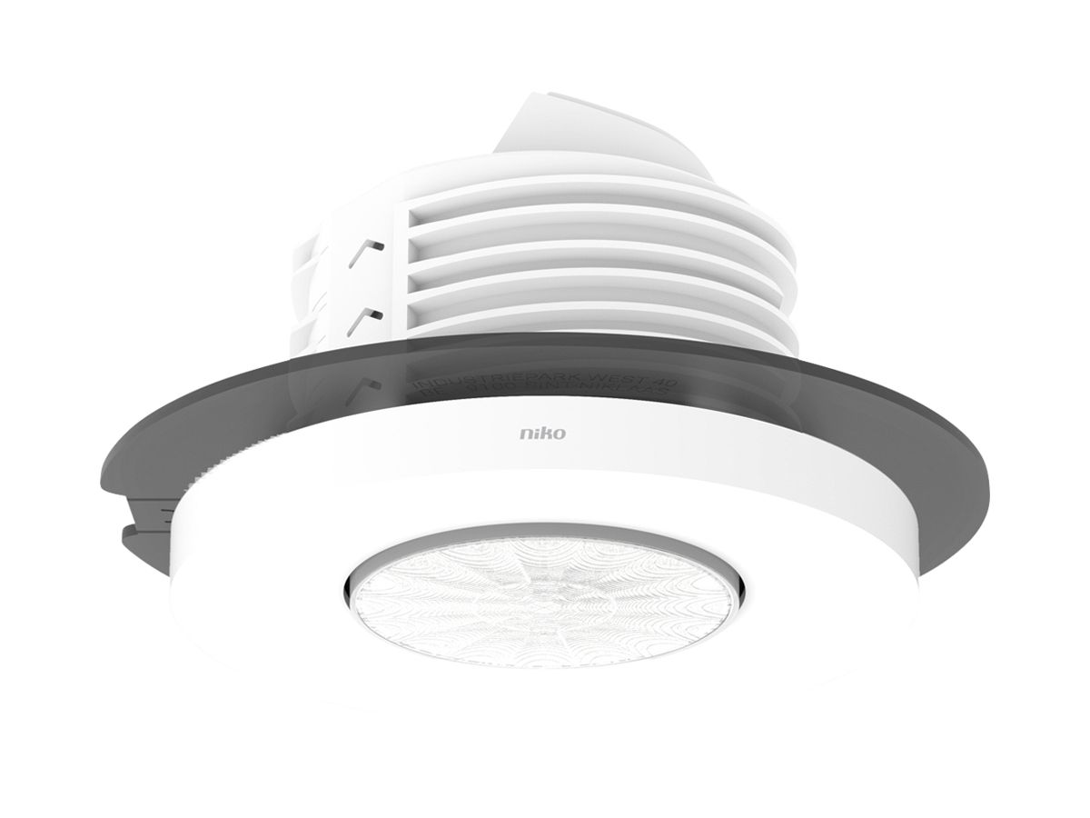 EB-Bewegungsmelder Niko M42MR PIR 10A 360° IP20 weiss