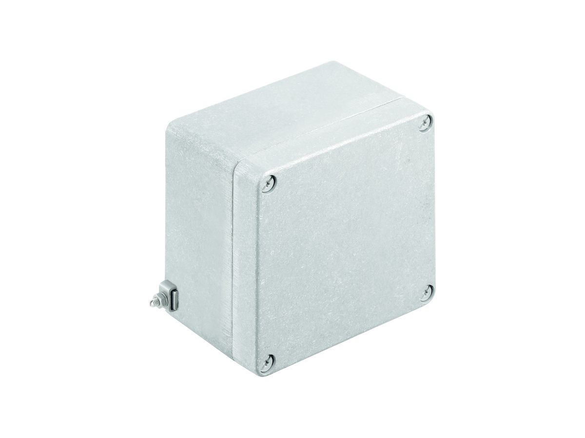 Ex-Metallgehäuse Weidmüller K41 122×120×81mm unbehandelt Silikondichtung