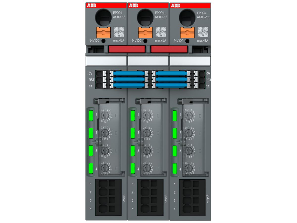 Geräteschutzschalter ABB EPD24-A4 24V elektronisch 0.5…12A NO