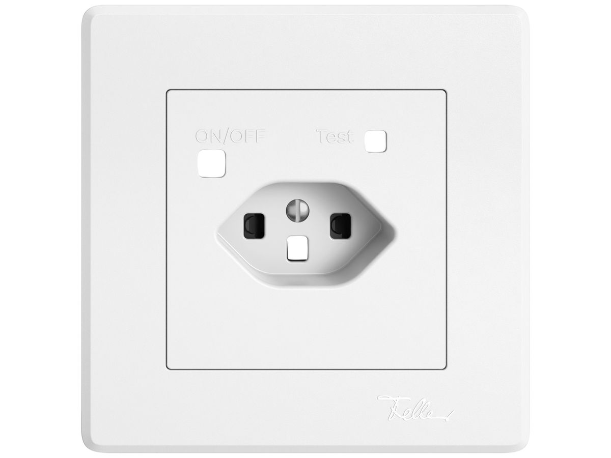 UP-Montageset EDIZIO.liv SNAPFIX® f.Fehlerstrom-Schutzsteckdose T23 Shutter ws