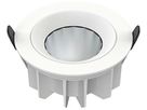 LED-Downlight SLV DOWNLIGHT P 115 11W 640…3630lm 3000K IP54 WB DALI Ø100mm weiss
