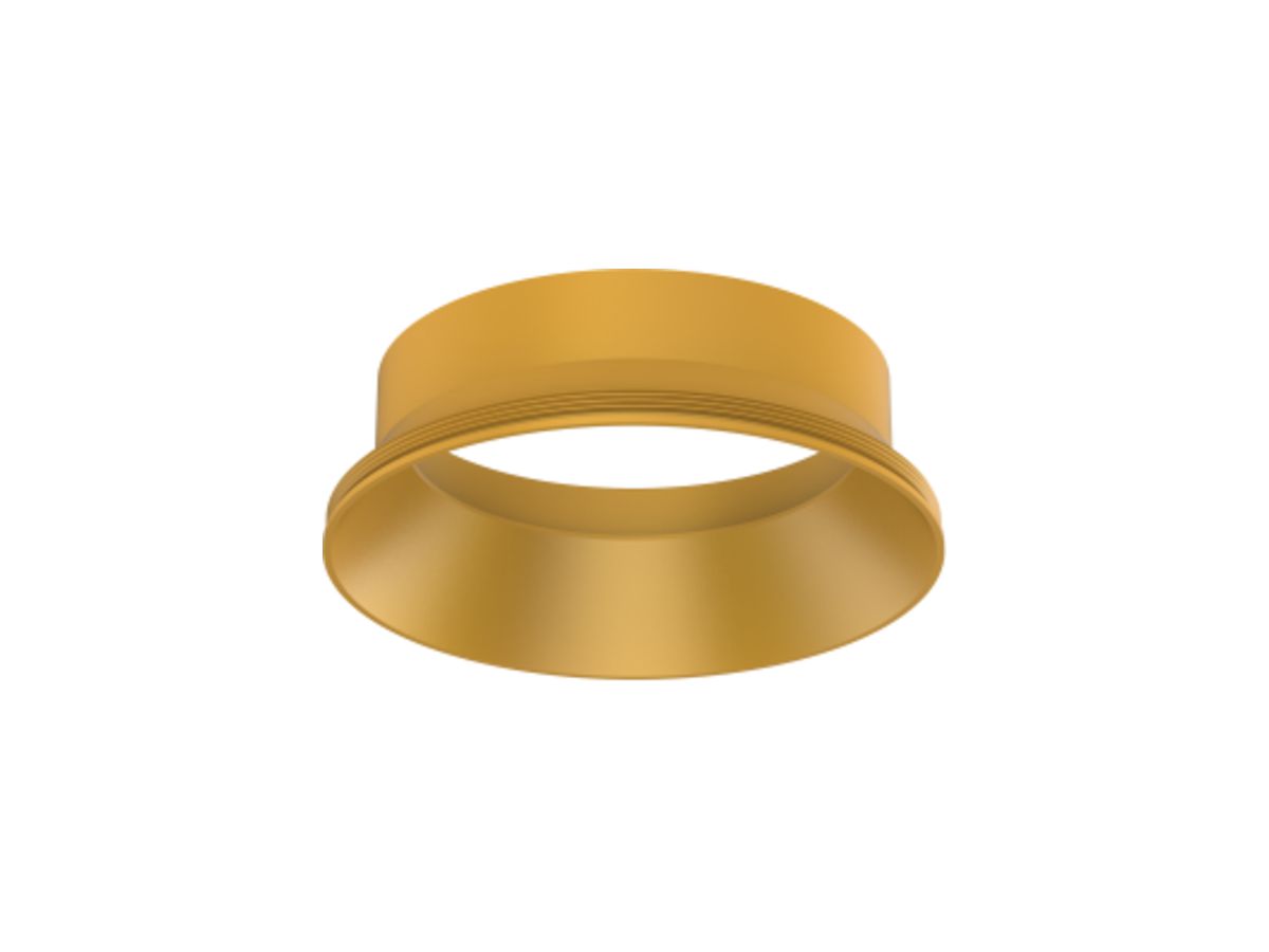 Dekorring DOTLUX für LED-Leuchte SLIMvario, Ø78×24mm, Aluminium, gold