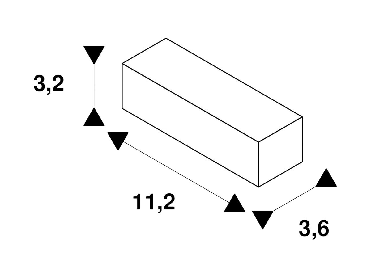 Endeinspeiser SLV für AP-Stromschiene EUTRAC 3-phasig, PE rechts, weiss